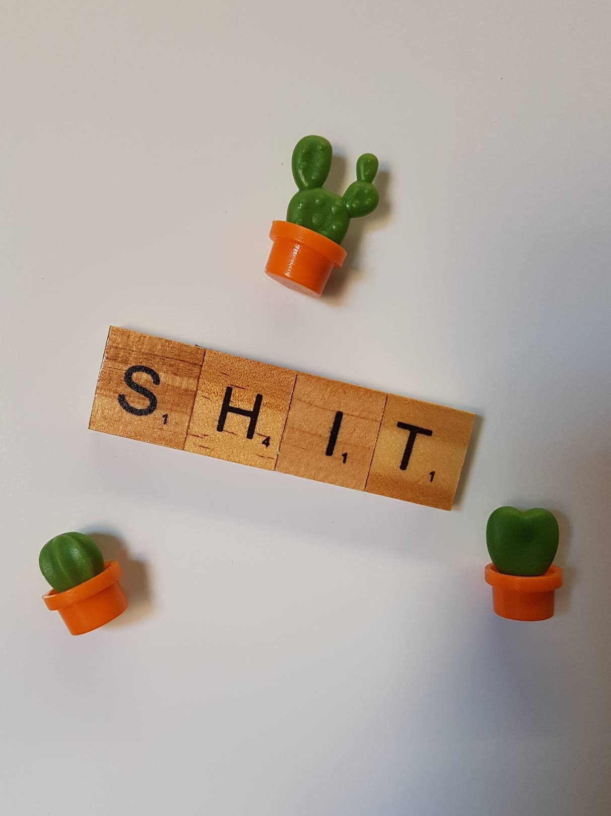 Offensive Scrabble custom fridge magnets refrigerator magnets swearwords- handmade offensive gifts